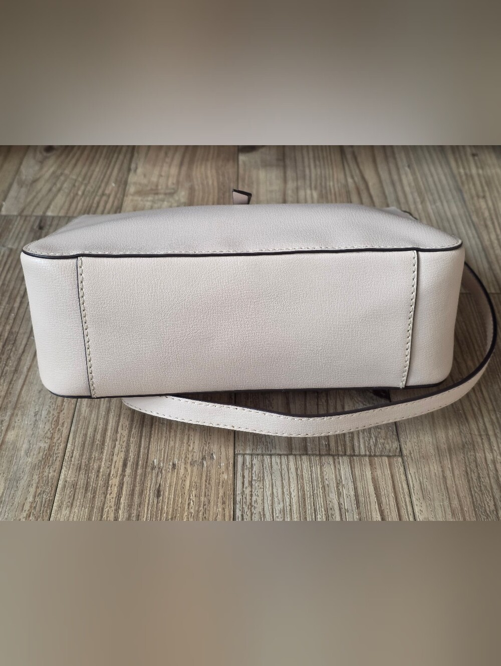 Kate Spade Adel Medium Top Zip Crossbody Bag Warm Beige - Picture 5 of 8